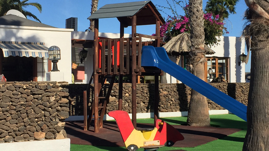 There's plenty for the kids to do in the playground in Las Brisas.